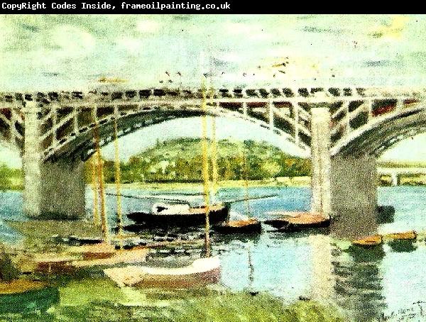 Claude Monet bron vid argenteuil